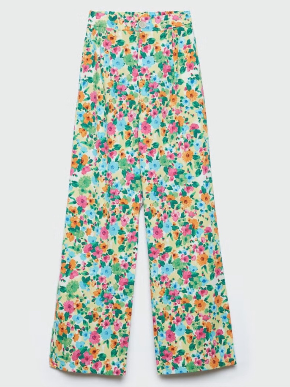 stradivarius Women’s Floral Pants in Multicolor